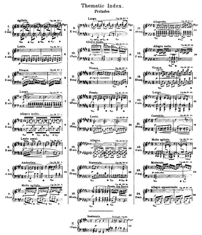 24 Préludes - Op. 28 cover